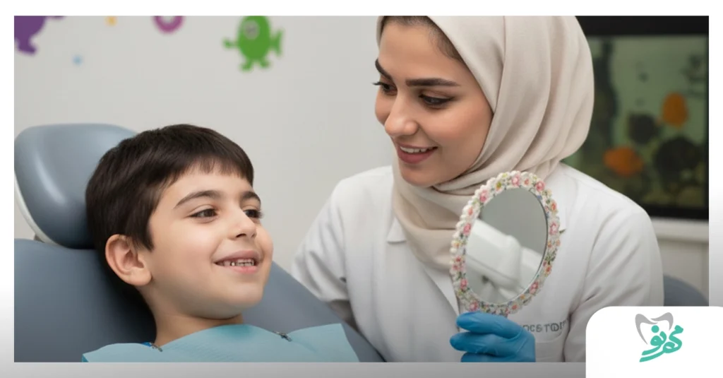 فضا نگهدار دندان کودکان
